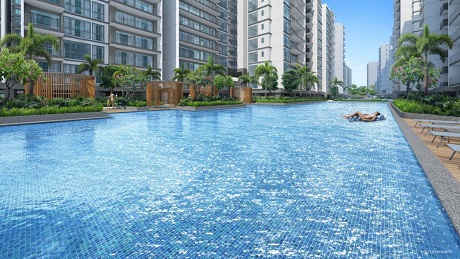 Treasure At Tampines Lap pool