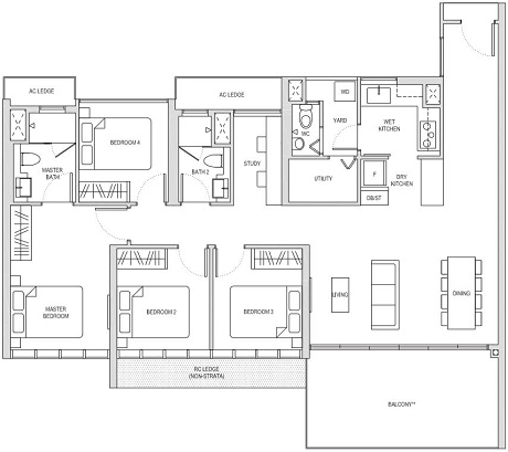 Affinity at Serangoon Singapore Condominium Floor Plan Affinity at Serangoon Singapore Condominium Floor Plan