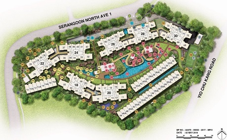 Affinity at Serangoon Site Plan Singapore Condominium Affinity at Serangoon Site Plan Singapore Condominium