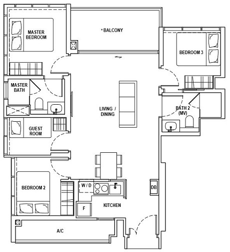 Fyve Derbyshire Floor Plan Fyve Derbyshire Floor Plan