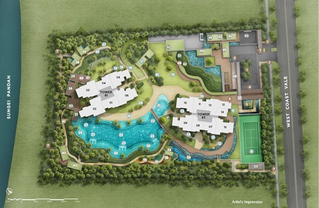 Twin VEW Site Plan