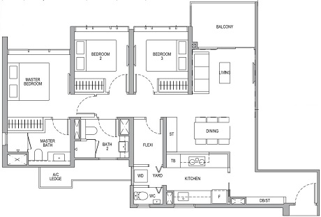 Whistler Grand 3 Bedroom Premium Plus Flexi Whistler Grand 3 Bedroom Premium Plus Flexi